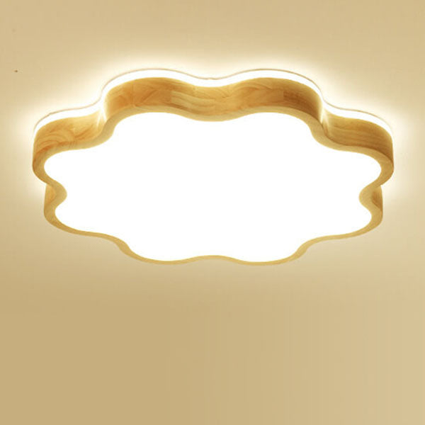 Nordic Wooden Flower LED Ceiling Light - Flush Mount Fixture 

Illuminate your space with this stylish Nordic-inspired wooden ceiling light. Featuring a unique flower shape, this LED flush mount fixture combines elegance with energy efficiency. Perfect fo
