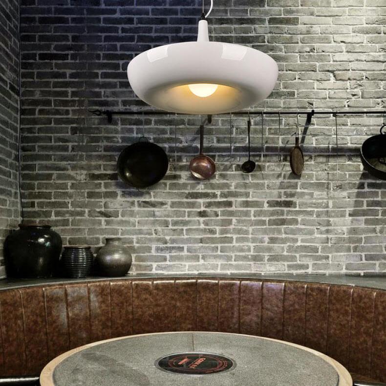 Modern Circle Plant 1-Light Pendant - Refreshing Indoor Lighting Fixture
