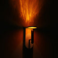 Industrial Adjustable LED Wall Sconce - Rotatable Flame Light Shadow Lamp