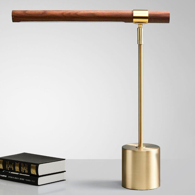 Nordic Minimalist Wood Grain LED Table Lamp - Cylindrical Design, Modern Lighting, Home Decor, Eco-Friendly Materials, Warm Glow, Contemporary Style