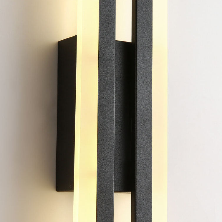 Modern Minimalist Iron Acrylic LED Wall Sconce Light
