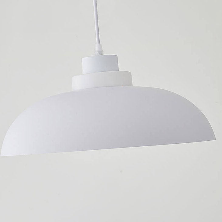 Modern Macaron Acrylic Aluminum Pendant Light - 1-Light Fixture