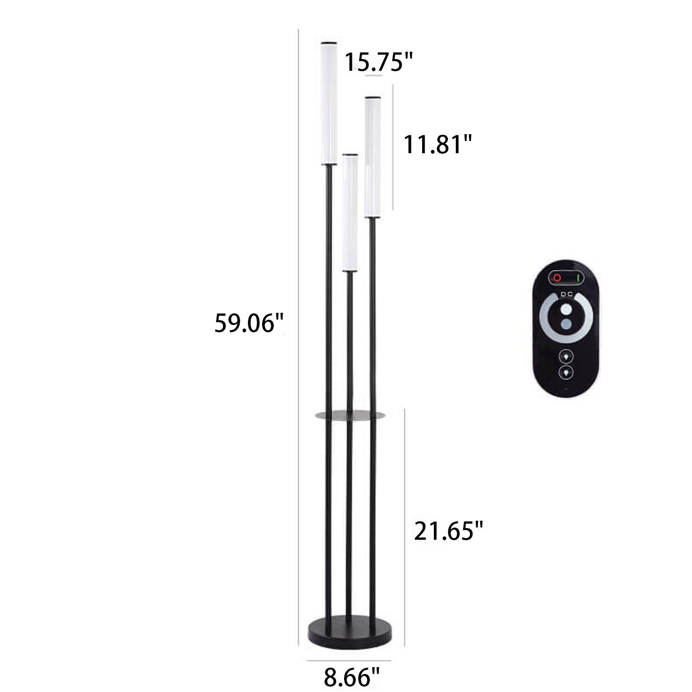 Modern Minimalist 3-Light LED Floor Lamp - Standing Bar Design 

Illuminate your space with this sleek, modern minimalist 3-light LED standing floor lamp. Perfect for contemporary decor, its innovative bar design offers adjustable lighting to enhance any