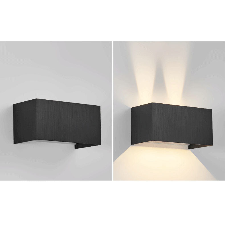 Modern Minimalist Adjustable Aluminum LED Wall Sconce for Entryway