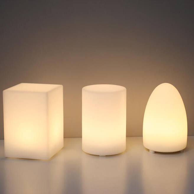 Creative Geometry Remote Night Light Table Lamp - Decorative Touch for Home Decor, LED, Rechargeable, Stylish Design, Ideal for Bedroom and Living Room