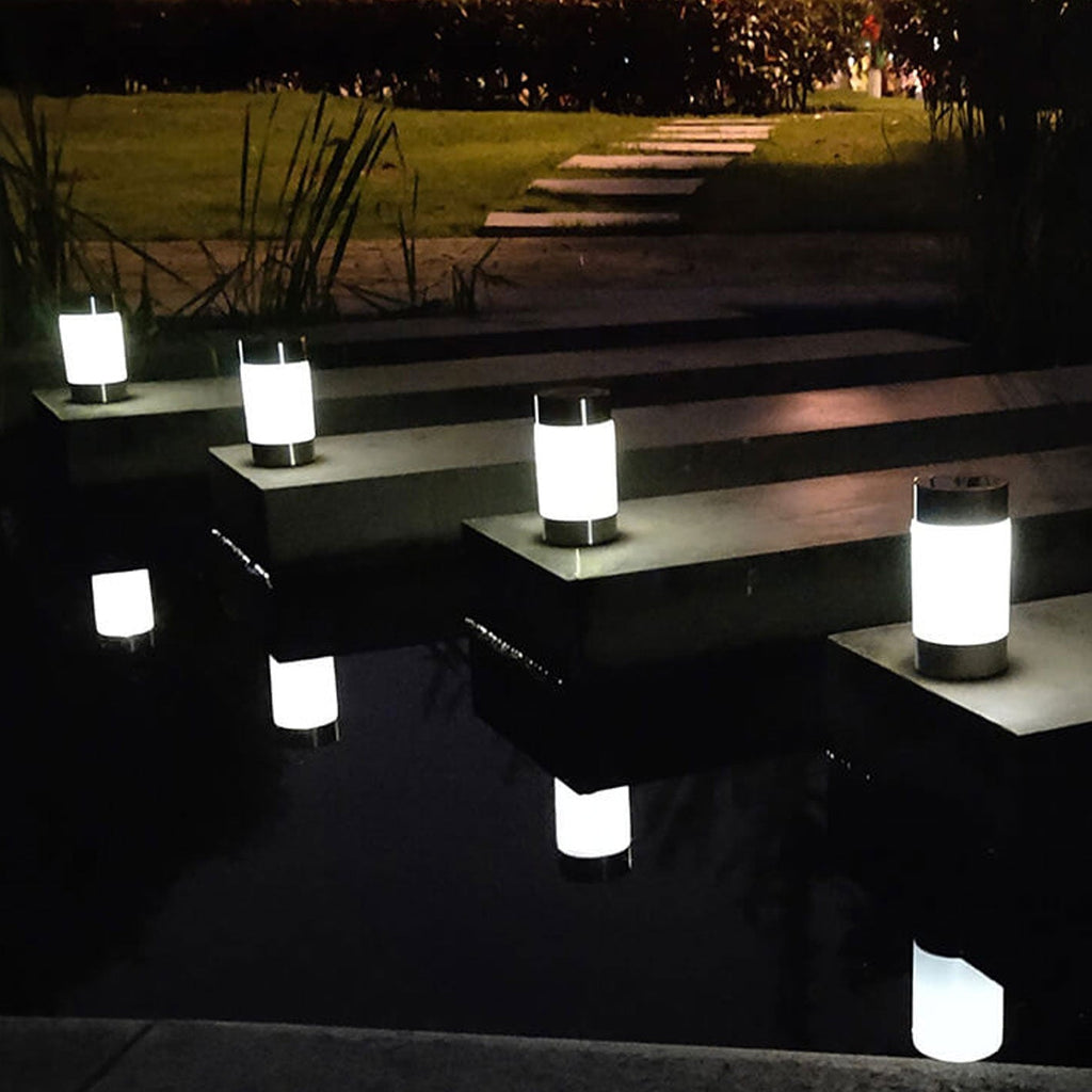Solar Plastic Cylindrical LED Outdoor Lawn Light

Illuminate your garden with this solar-powered LED outdoor lawn light. Featuring a durable plastic cylindrical design, it harnesses sunlight during the day and provides bright, energy-efficient lighting at