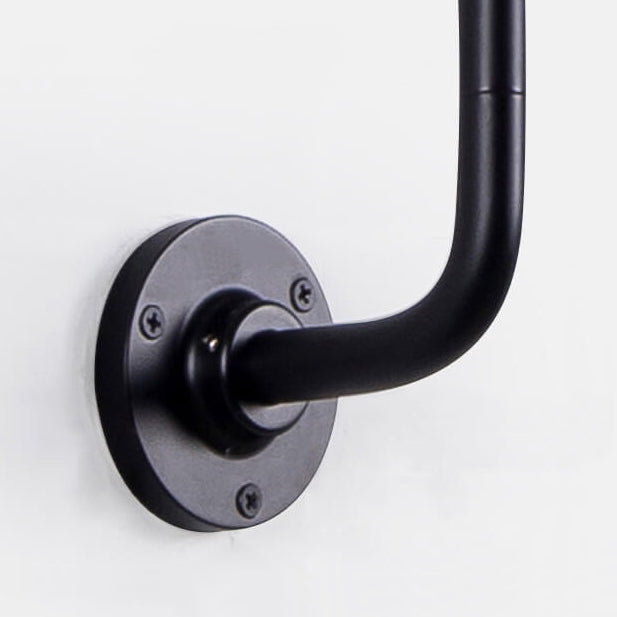 Industrial Vintage Iron Long Pole Swing Arm Wall Sconce Lamp