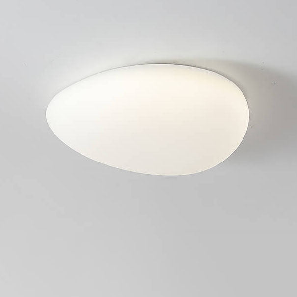 Nordic Minimalist Cobblestone LED Flush Mount Ceiling Light