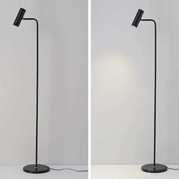 Industrial Adjustable LED Floor Lamp Base