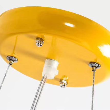 Contemporary Cartoon Submarine LED Chandelier for Kids' Bedroom