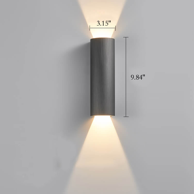 Modern Minimalist Aluminum LED Wall Sconce Lamp