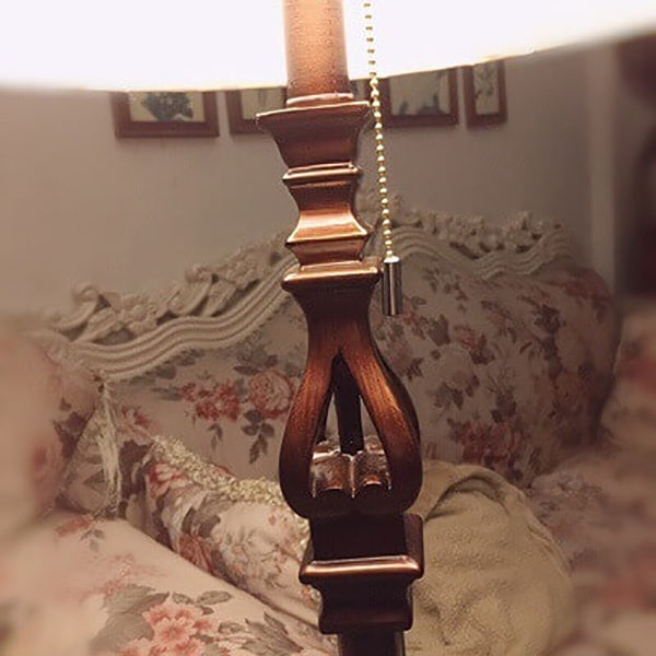 Modern European Retro Pleated Floor Lamp - 1-Light Designer Lighting