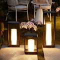 Modern Minimalist Square Frame Stainless Steel LED Landscape Light - Waterproof Acrylic Outdoor Patio Lighting