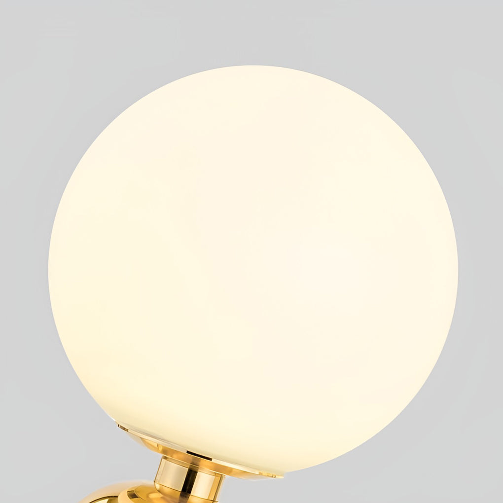 Modern Glass LED Accent Table Lamp - Global Design, Stylish Lighting, Home Decor, Contemporary Table Light, Bright LED Illumination, Unique Glass Fixture