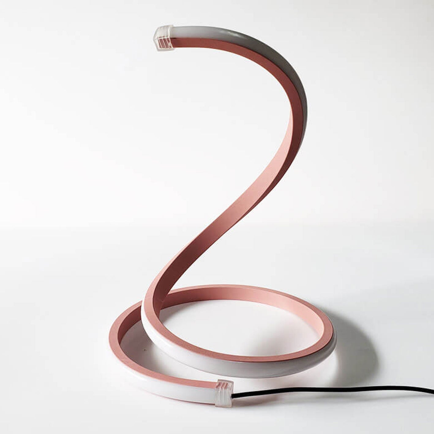 Modern Creative Snake Shape LED Touch Dimming Table Lamp, Adjustable Brightness Desk Light, Flexible Curved Design, USB Rechargeable, Stylish Bedroom Decor, Unique Nightstand Lighting, Home Office Desk Lamp, Contemporary Interior Lighting, Energy-Efficien