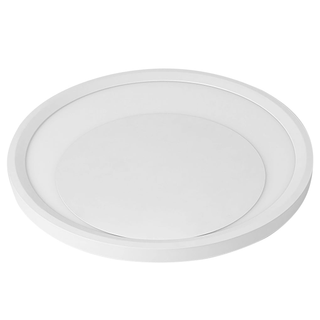 12'' 16'' Round White LED Flush Mount Ceiling Light, Modern Home Lighting