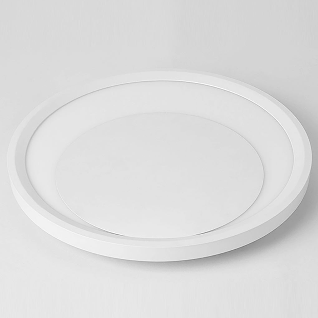 12'' 16'' Round White LED Flush Mount Ceiling Light, Modern Home Lighting