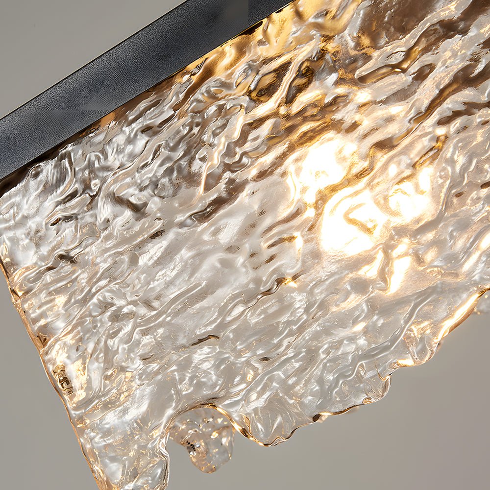 Half-Light Glass 3-Step Dimming Chandelier for Dining Room