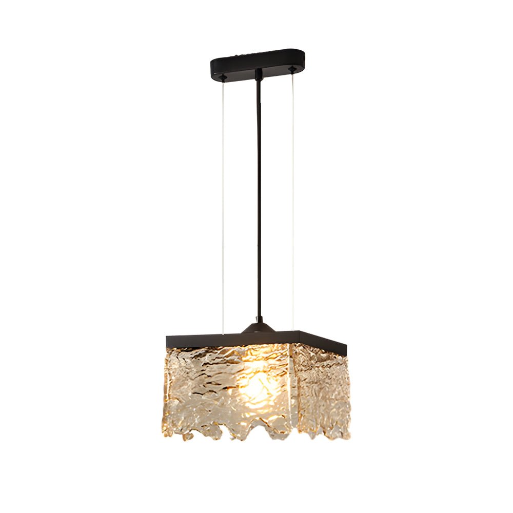 Half-Light Glass 3-Step Dimming Chandelier for Dining Room