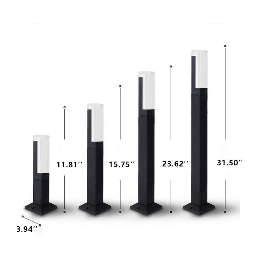 Lawn Light Column Acrylic LED Garden Light - Waterproof Outdoor Lighting