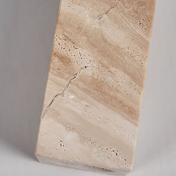 Wabi-Sabi Solid Wood & Stone Island Light Chandelier - 1/2/3-Light Rustic Fixture