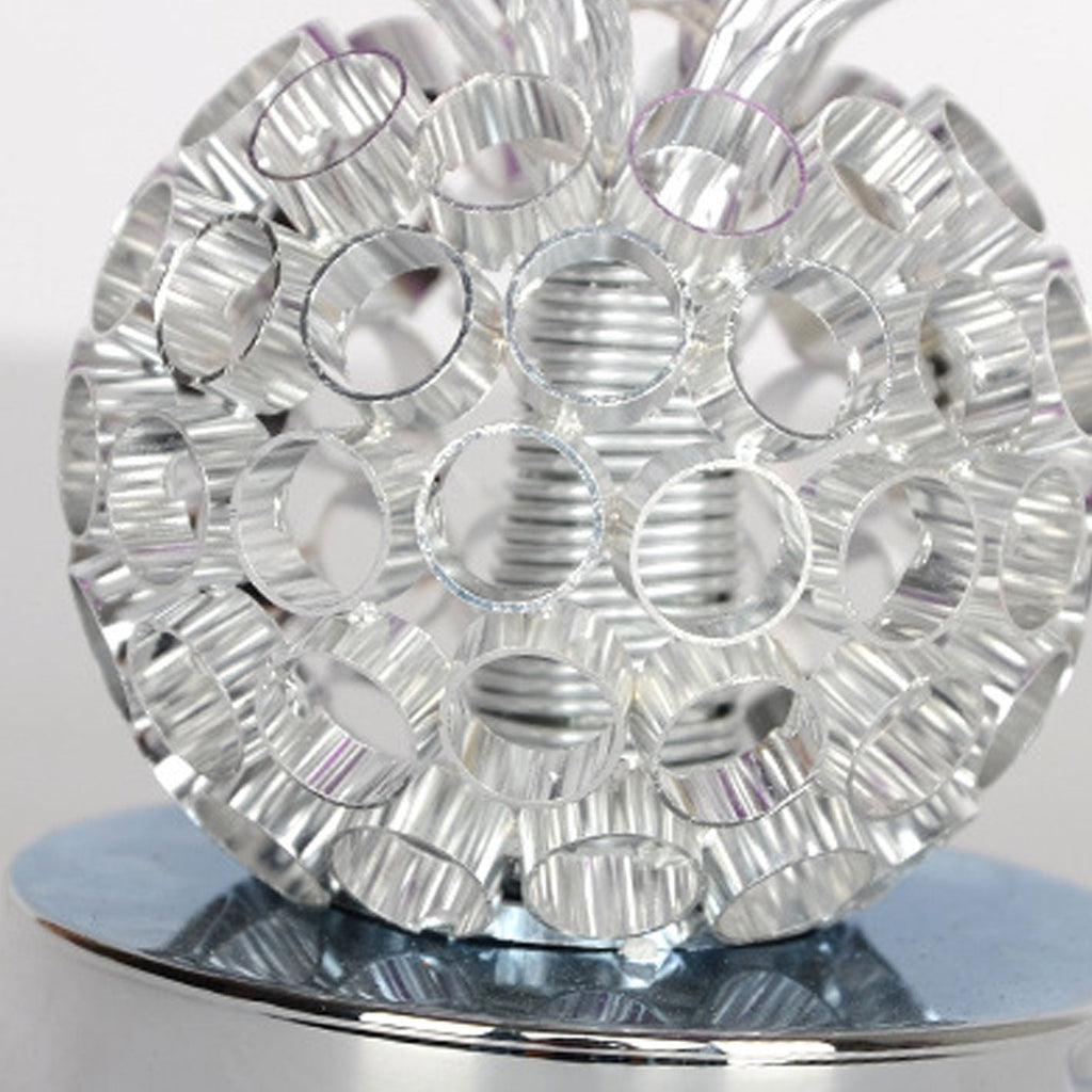 Rose Aluminum LED Table Lamp - Modern Design, Stylish Lighting, Energy Efficient, Home Decor, Bedroom, Living Room, Adjustable Brightness