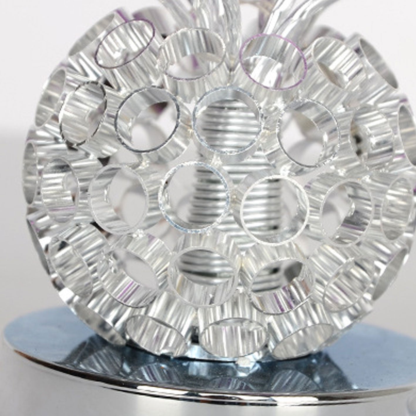 Rose Aluminum LED Table Lamp - Modern Design, Stylish Lighting, Energy Efficient, Home Decor, Bedroom, Living Room, Adjustable Brightness