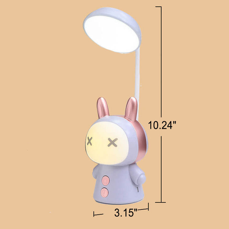 Cartoon Doll ABS Colorful Eye Care LED Desk Lamp for Kids