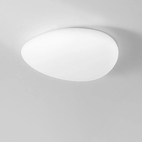 Nordic Minimalist Cobblestone LED Flush Mount Ceiling Light