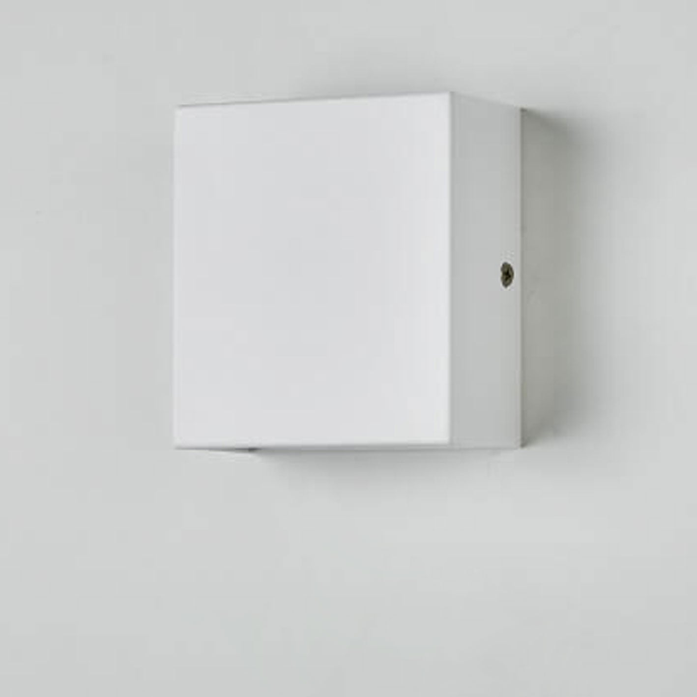 Modern Square LED Body Sensor Wall Sconce Lamp - Energy Efficient Lighting Solution, Motion-Activated, Minimalist Design, Indoor/Outdoor Usability