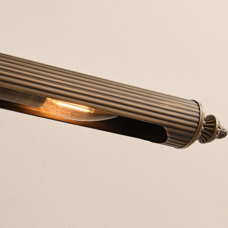 French Antique Copper 2-Light Wall Sconce Mirror Lamp