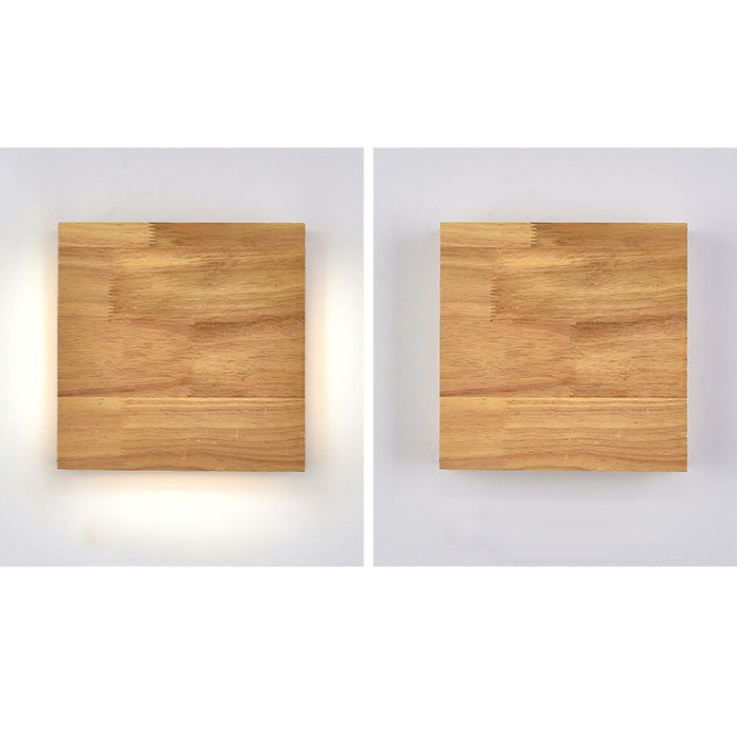 Wabi-sabi Rectangular LED Wall Sconce - Log Wood Design  

Illuminate your space with our Wabi-sabi Rectangular LED Wall Sconce. Crafted from natural log wood, this lamp embodies the beauty of imperfection. Perfect for modern, rustic, or minimalist decor,