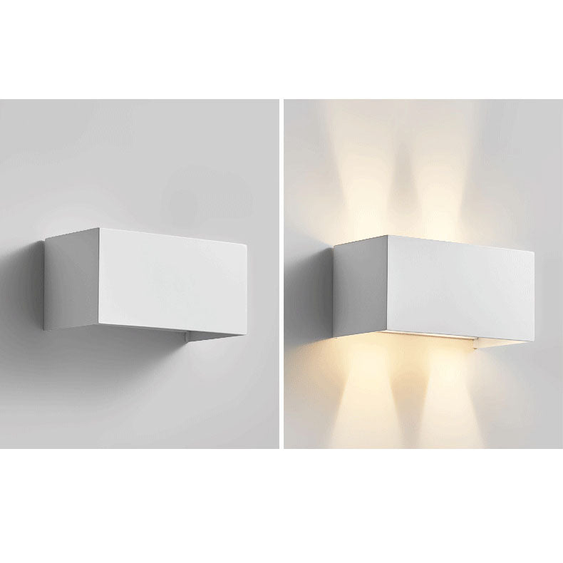 Modern Minimalist Adjustable Aluminum LED Wall Sconce for Entryway