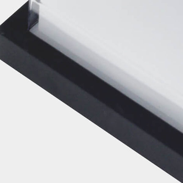 Modern Minimalist Aluminum Acrylic Induction LED Outdoor Flush Mount Light