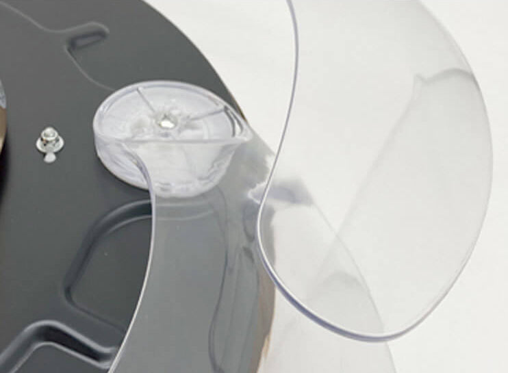 Nordic Invisible Fan LED Ceiling Light Downrod Design