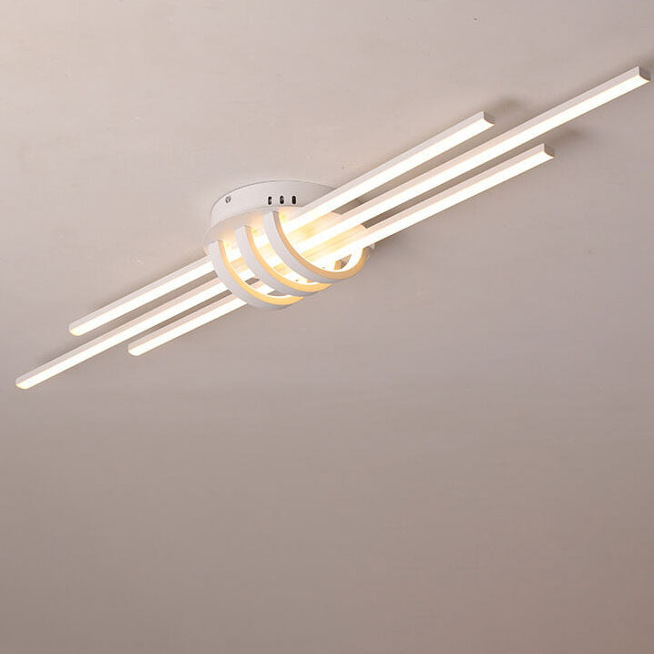 Modern Minimalist LED Flush Mount Light - Sleek Ceiling Fixture for Home Decor, Energy Efficient, Adjustable Brightness, Contemporary Interior Lighting