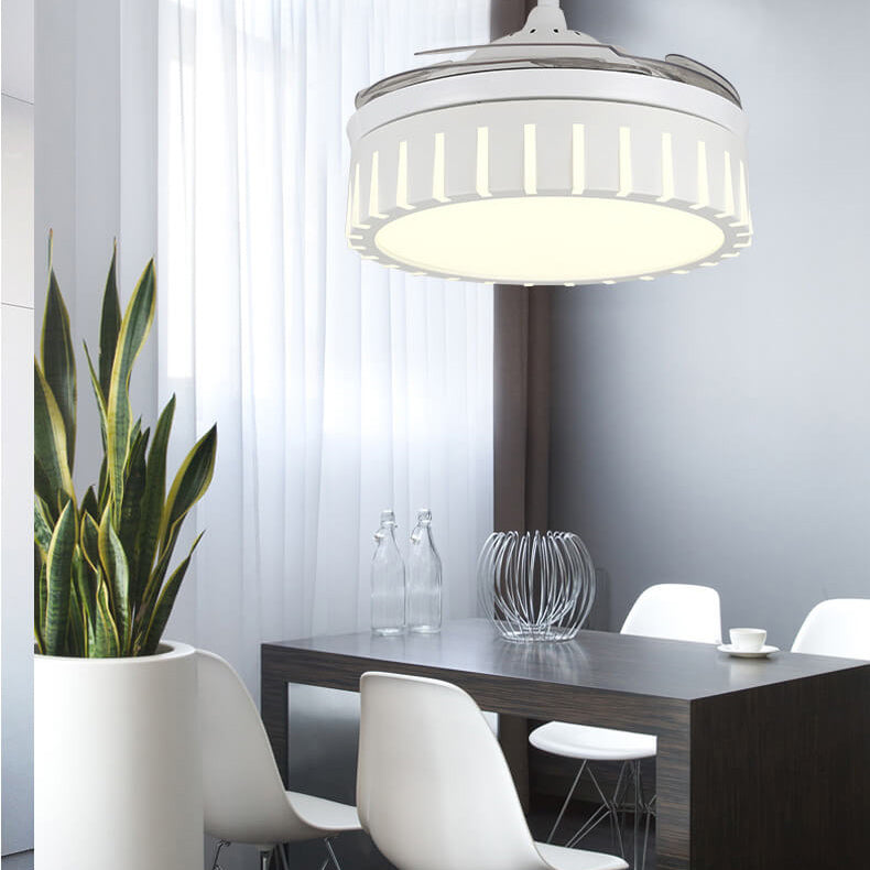 Modern Minimalist Star Piano Design LED Ceiling Fan Light