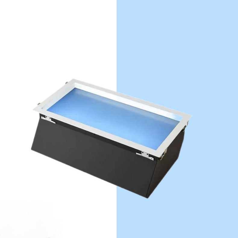 Modern Minimalist Blue Sky LED Ceiling Light - Flush Mount for Living Room