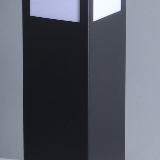 Modern Solar Lawn Square Column Outdoor Path Lamp Waterproof Garden Light