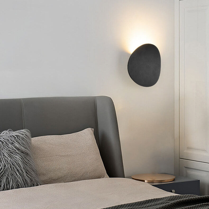 Minimalist Round 1-Light LED Wall Sconce - Indoor Outdoor Lighting
