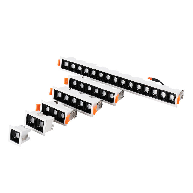 Modern Minimalist Aluminum LED Flush Mount Ceiling Light