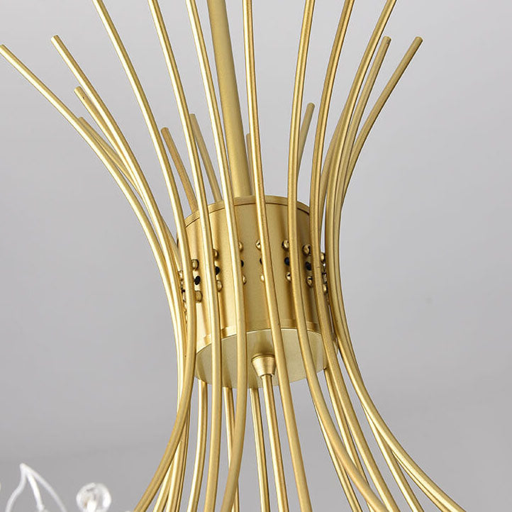 Crystal Dandelion Chandelier 13-19 Light Modern Elegance