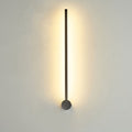 Minimalist Strip Aluminum LED Wall Sconce Lamp - Modern Lighting, Energy Efficient, Contemporary Decor, Adjustable Brightness, Easy Installation