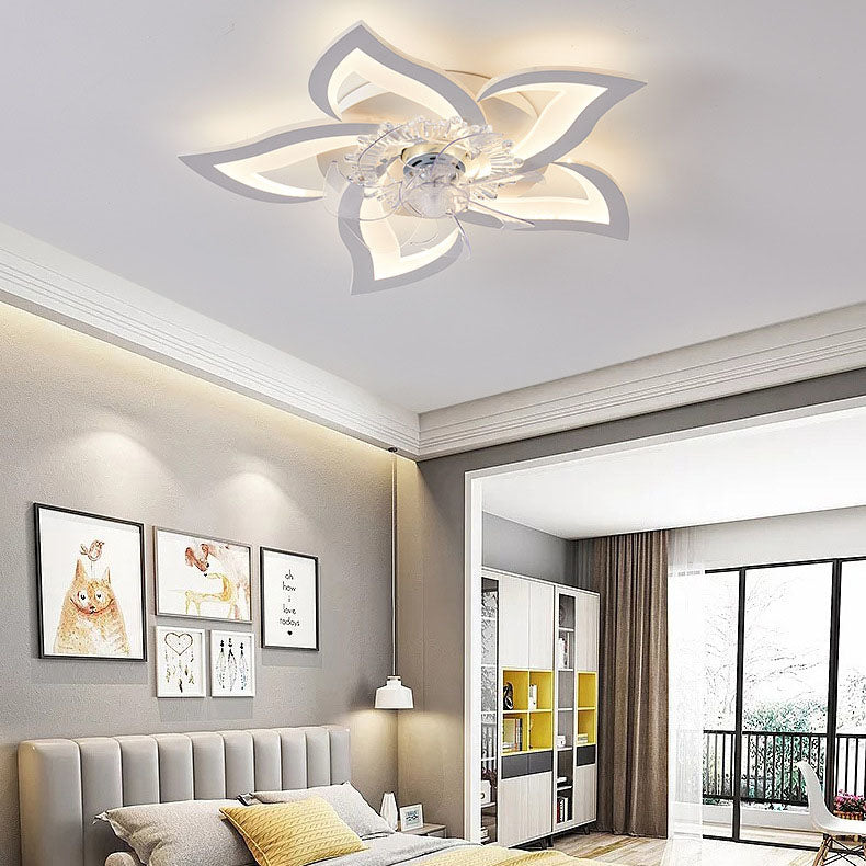 Scandinavian Luxury LED Flush Mount Ceiling Fan Light

Enhance your space with this Scandinavian modern luxury ceiling fan light, featuring a sleek design that combines iron, acrylic, and plastic materials. Ideal for contemporary homes, this energy-effici