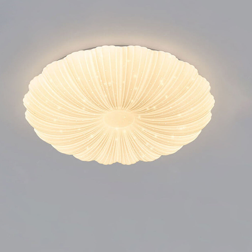 Modern Minimalist Acrylic Round LED Flush Mount Ceiling Light