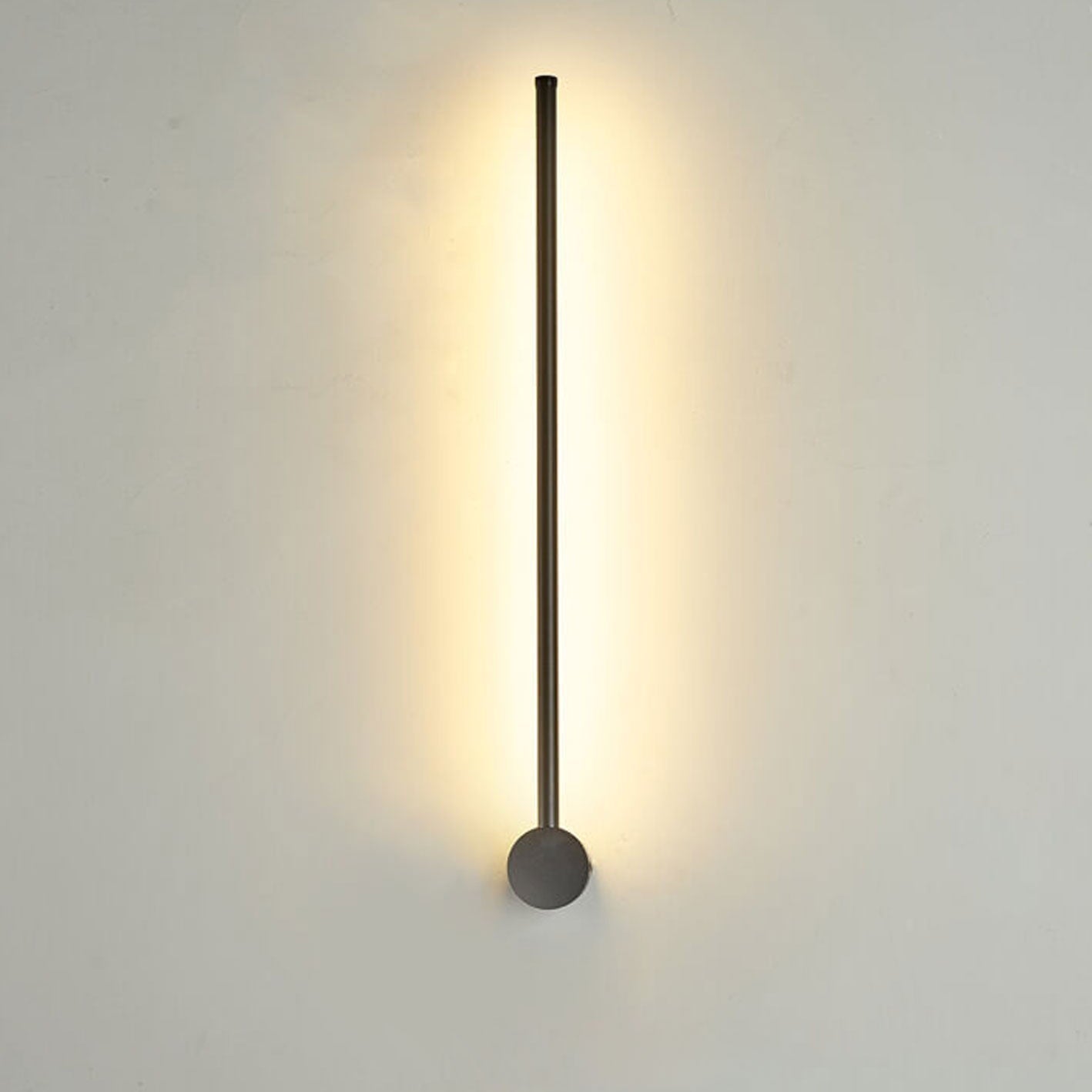 Minimalist Strip Aluminum LED Wall Sconce Lamp - Modern Lighting, Energy-Efficient, Decorative Home Accent, USB Charging, Interior Wall Light