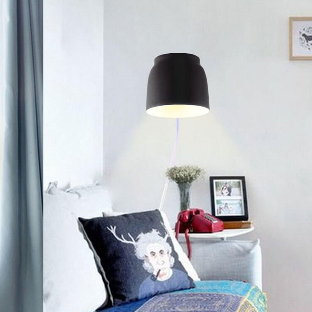 Nordic Minimalist Rotatable 1-Light Wall Sconce Lamp