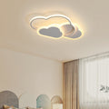 Creative Cloud LED Flush Mount Ceiling Light - Cartoon Design, Modern Lighting, Energy Efficient, Stylish Home Decor, Bright Illumination, Kid's Room Fixture, Unique Ceiling Light
