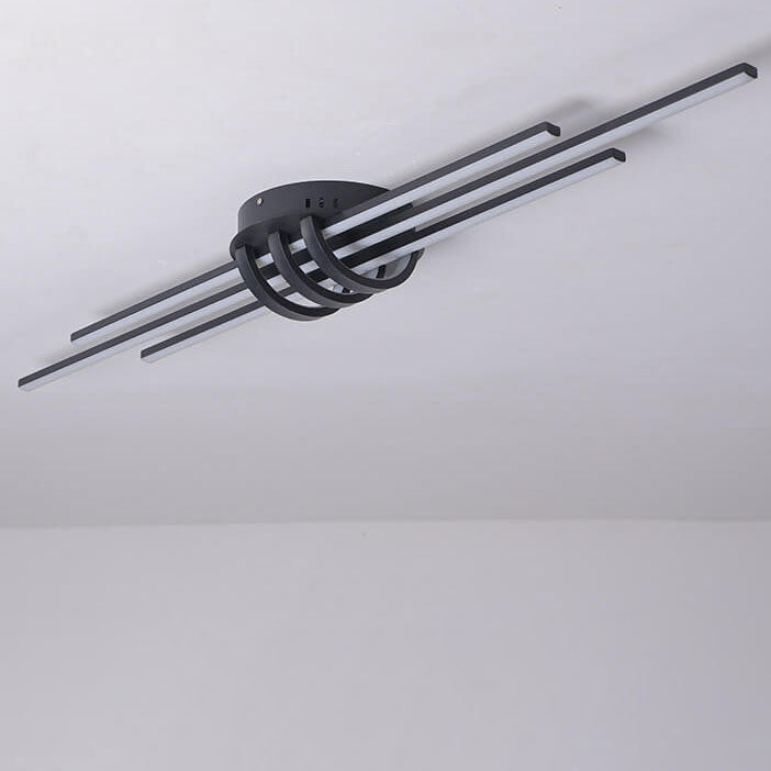 Modern Minimalist LED Flush Mount Light - Sleek Ceiling Fixture for Home Decor, Energy Efficient, Adjustable Brightness, Contemporary Interior Lighting