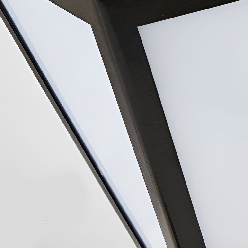 Sleek Solar LED 2.6W Waterproof Pathway Post Light - Outdoor Solar Lighting for Gardens and Walkways